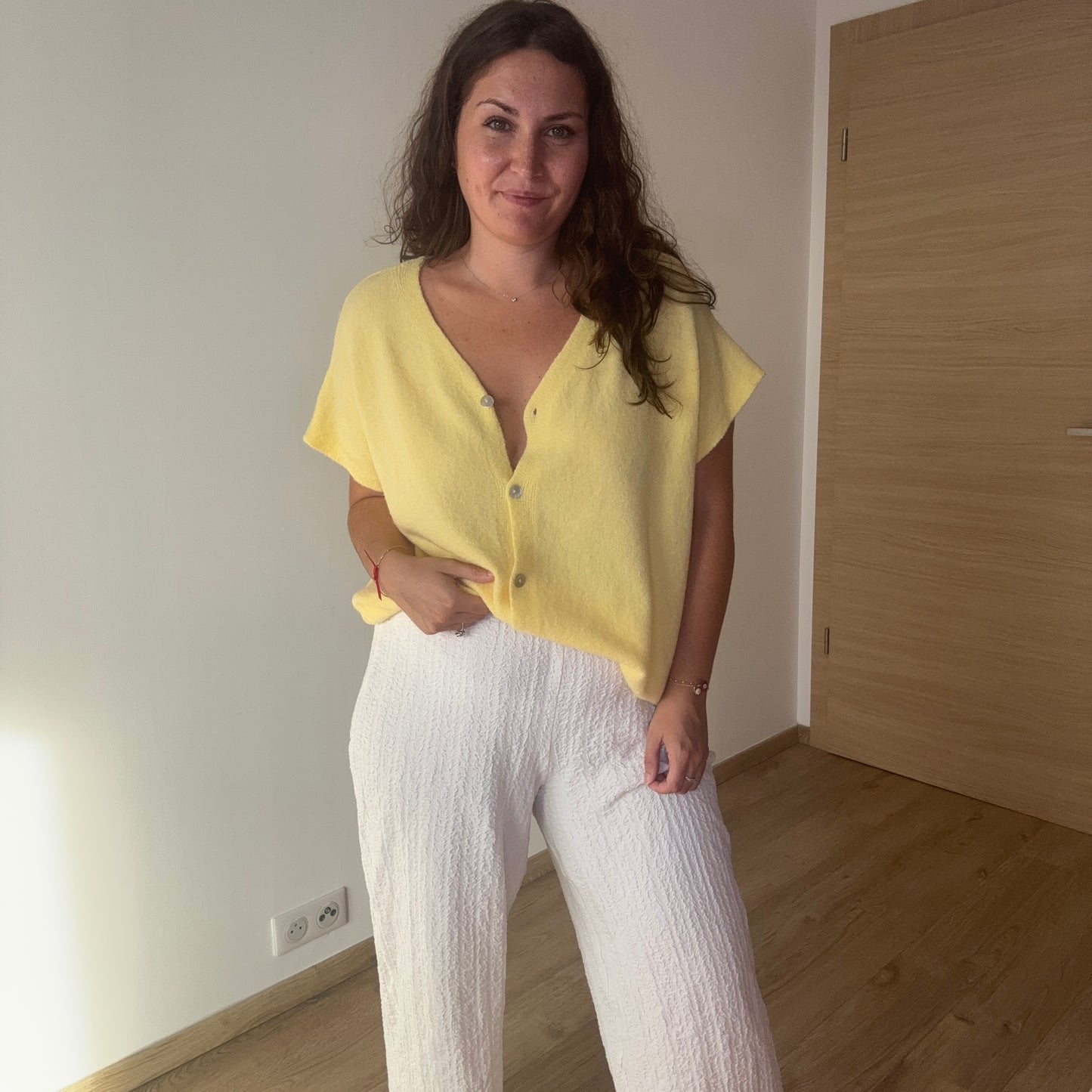 Pull oversize sans manches LUNA