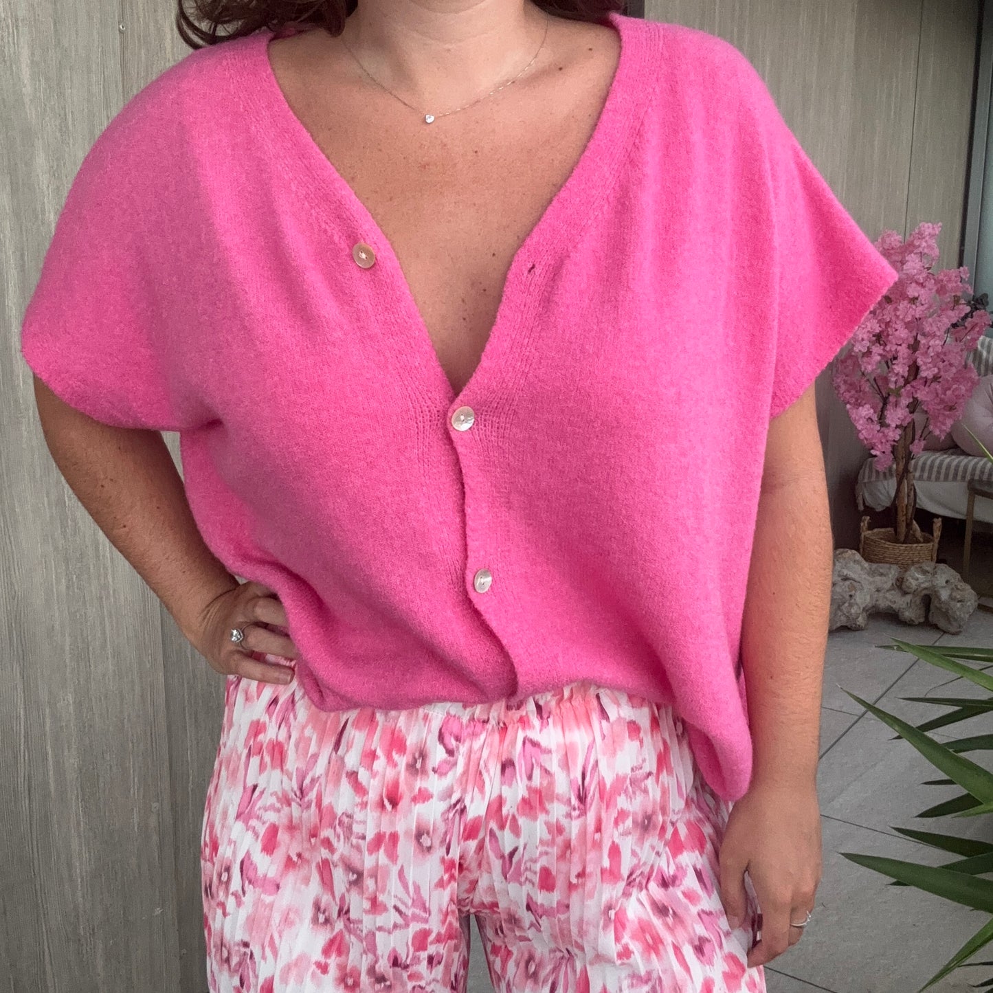 Pull oversize sans manches LUNA