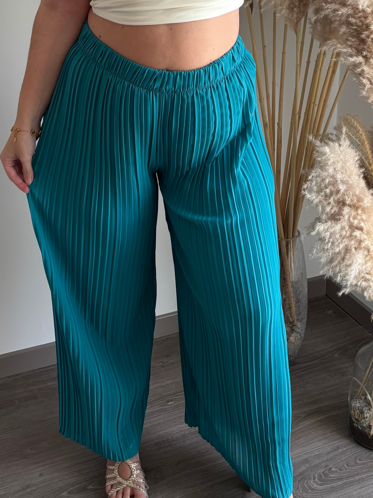 Pantalon plissé AYA (34-52) 🇮🇹