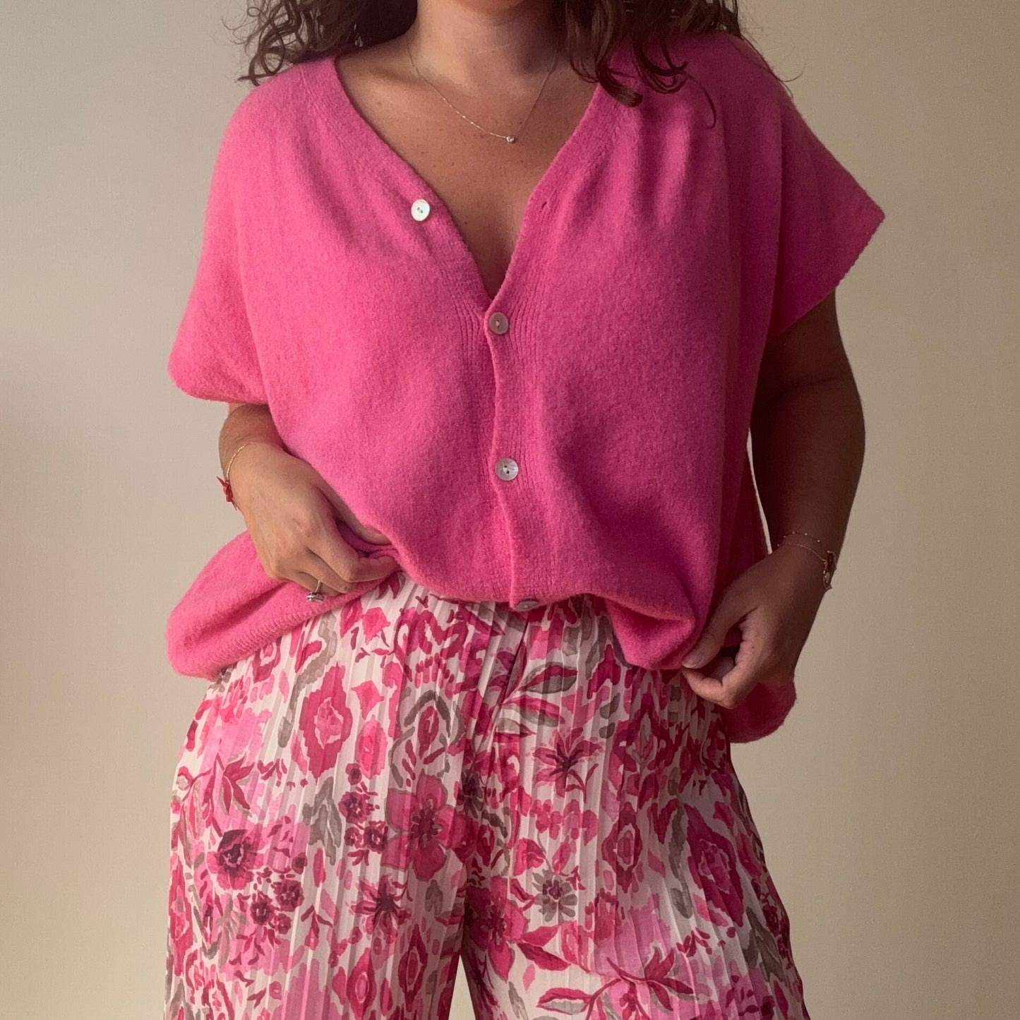 Pull oversize sans manches LUNA