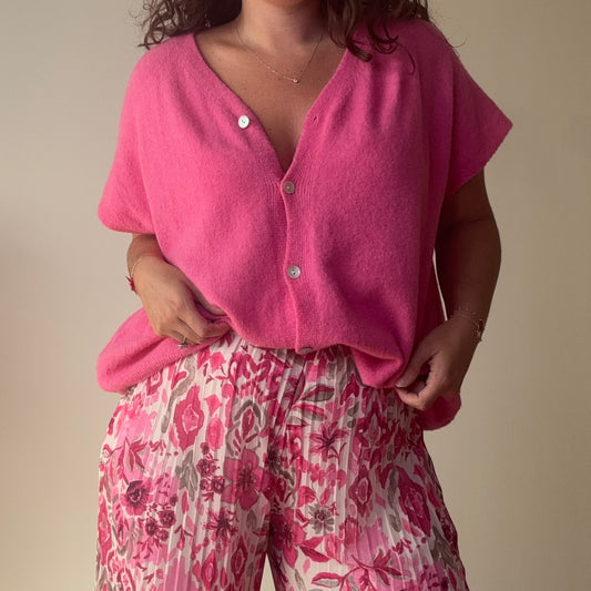 Pull oversize sans manches LUNA