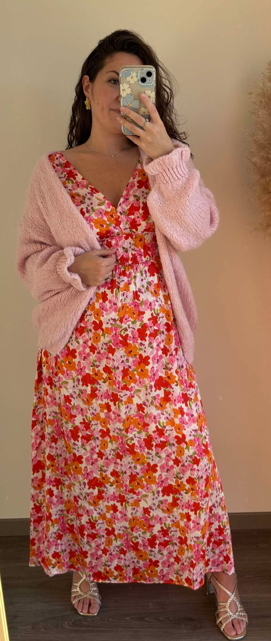 Robe longue fleurie PORTO-VECCHIO