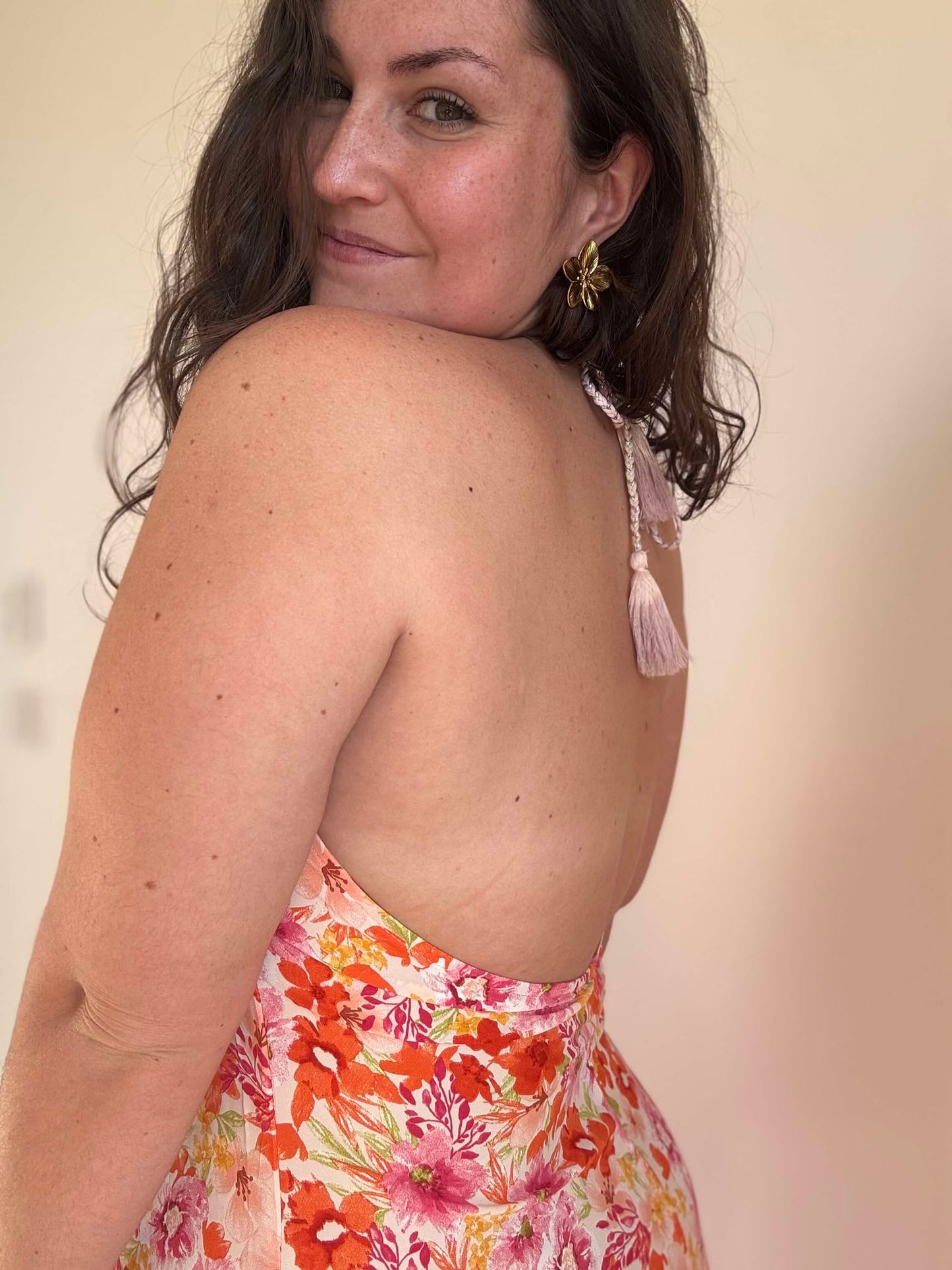 Robe longue dos nu IBIZA