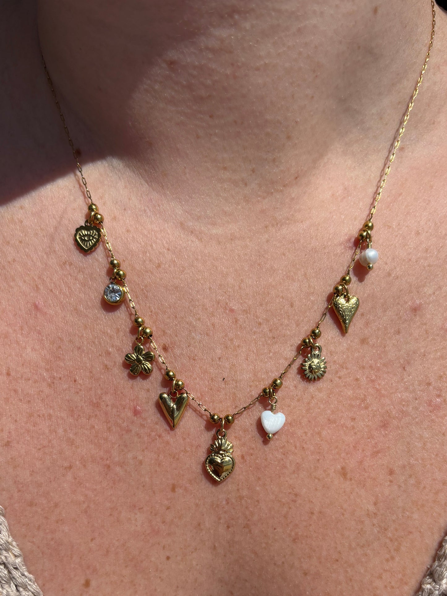 Collier charms VALENTINE