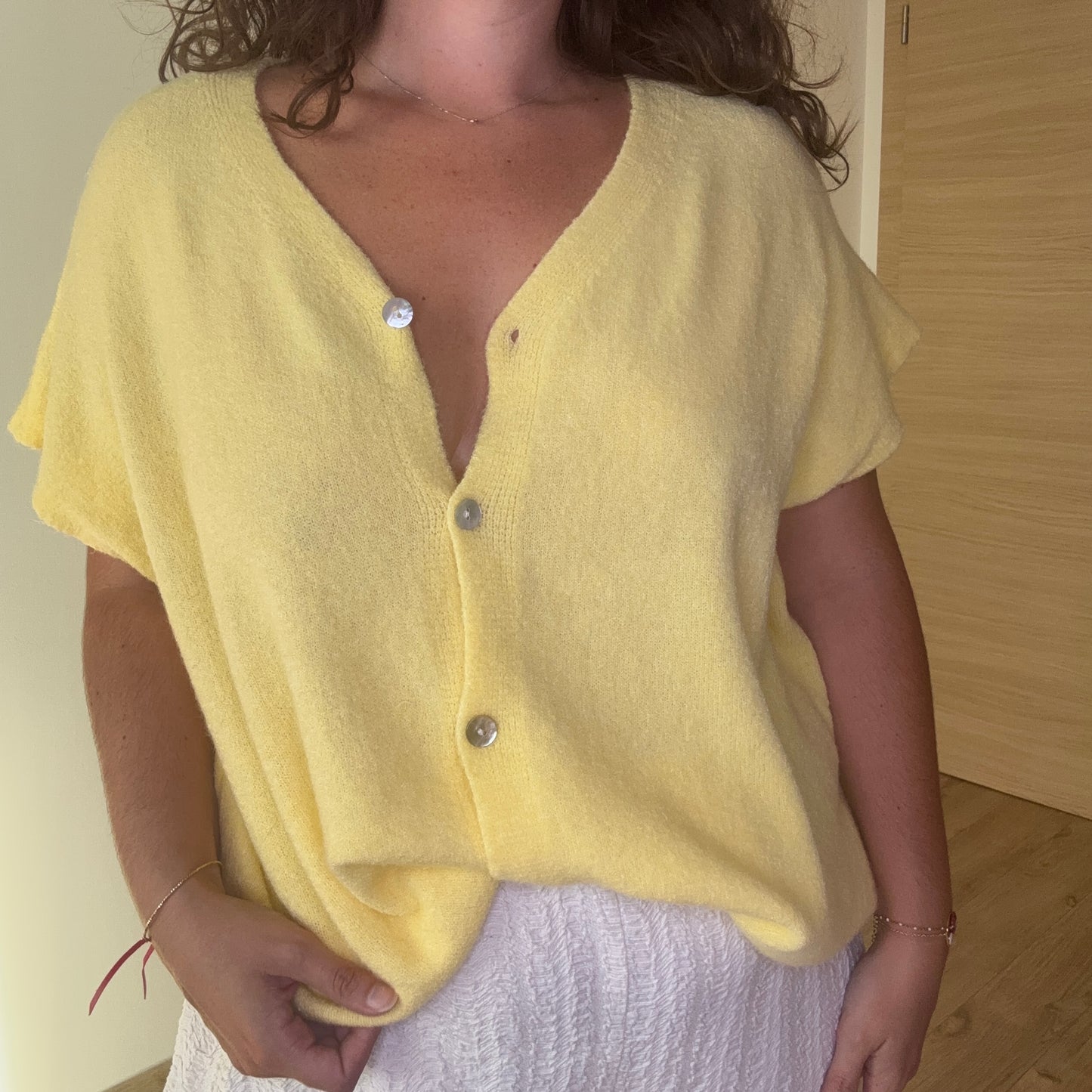 Pull oversize sans manches LUNA
