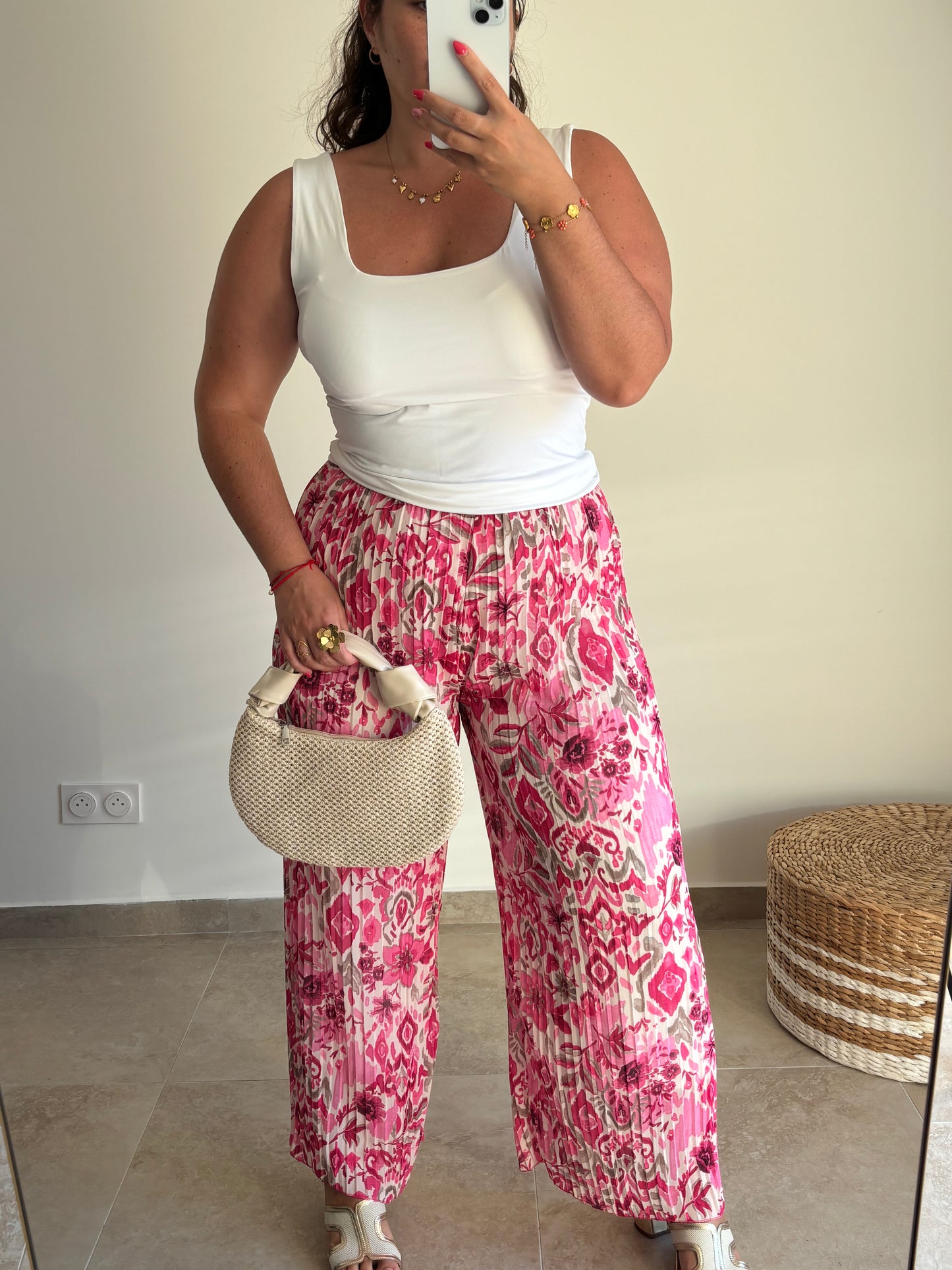 Pantalon plissé EVA (34-48) 🇮🇹