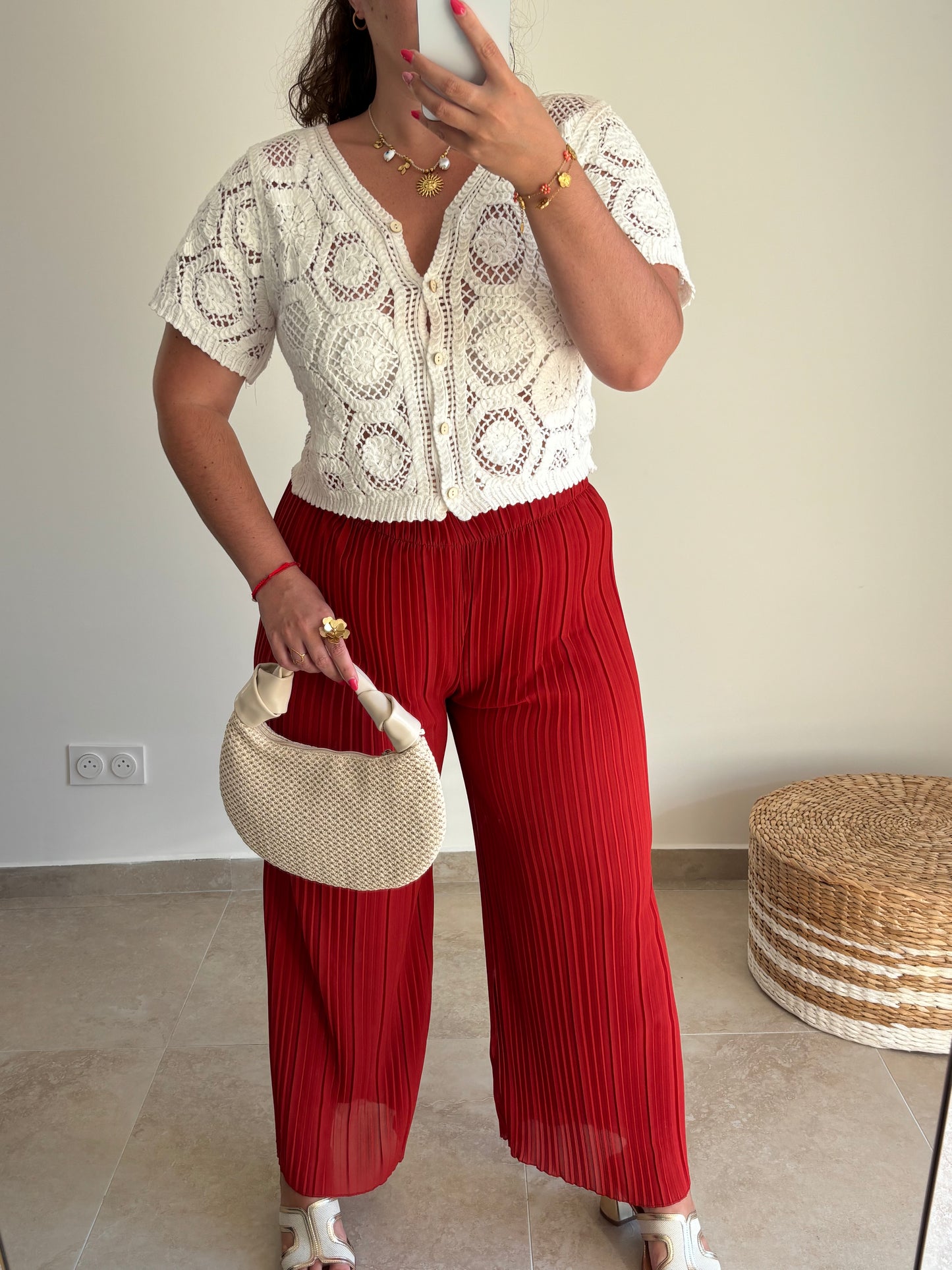 Pantalon plissé AYA (34-52) 🇮🇹