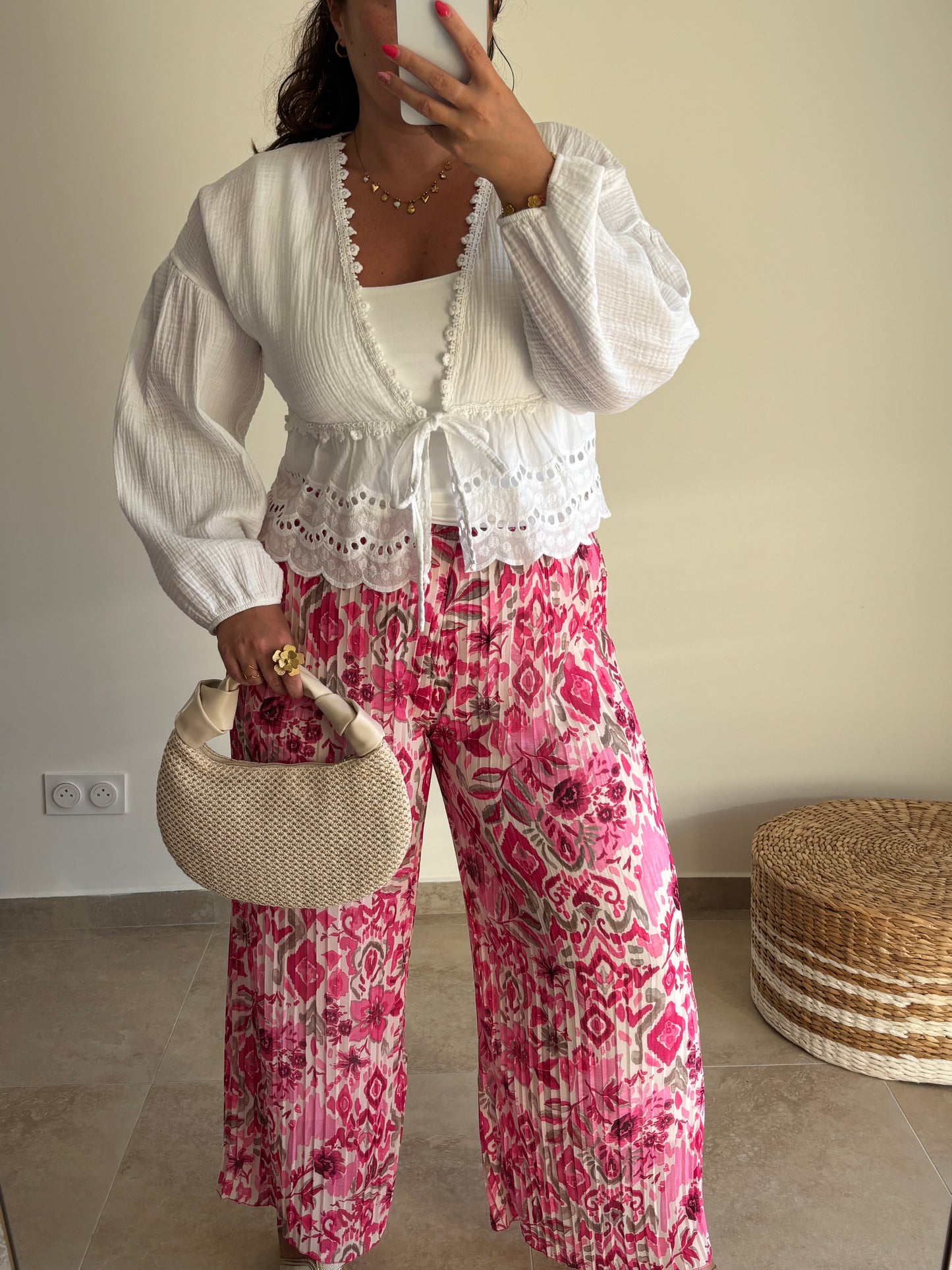 Pantalon plissé EVA (34-48) 🇮🇹