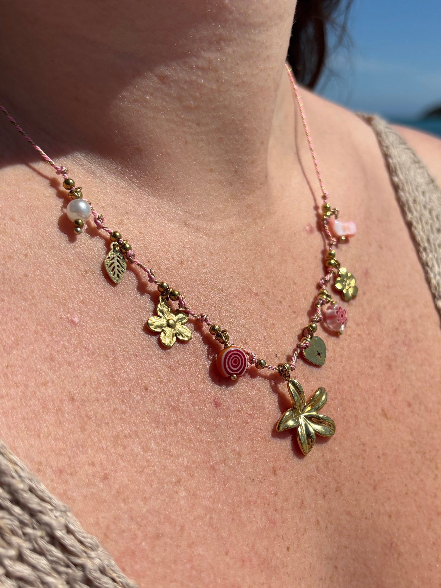 Collier charms VIBES
