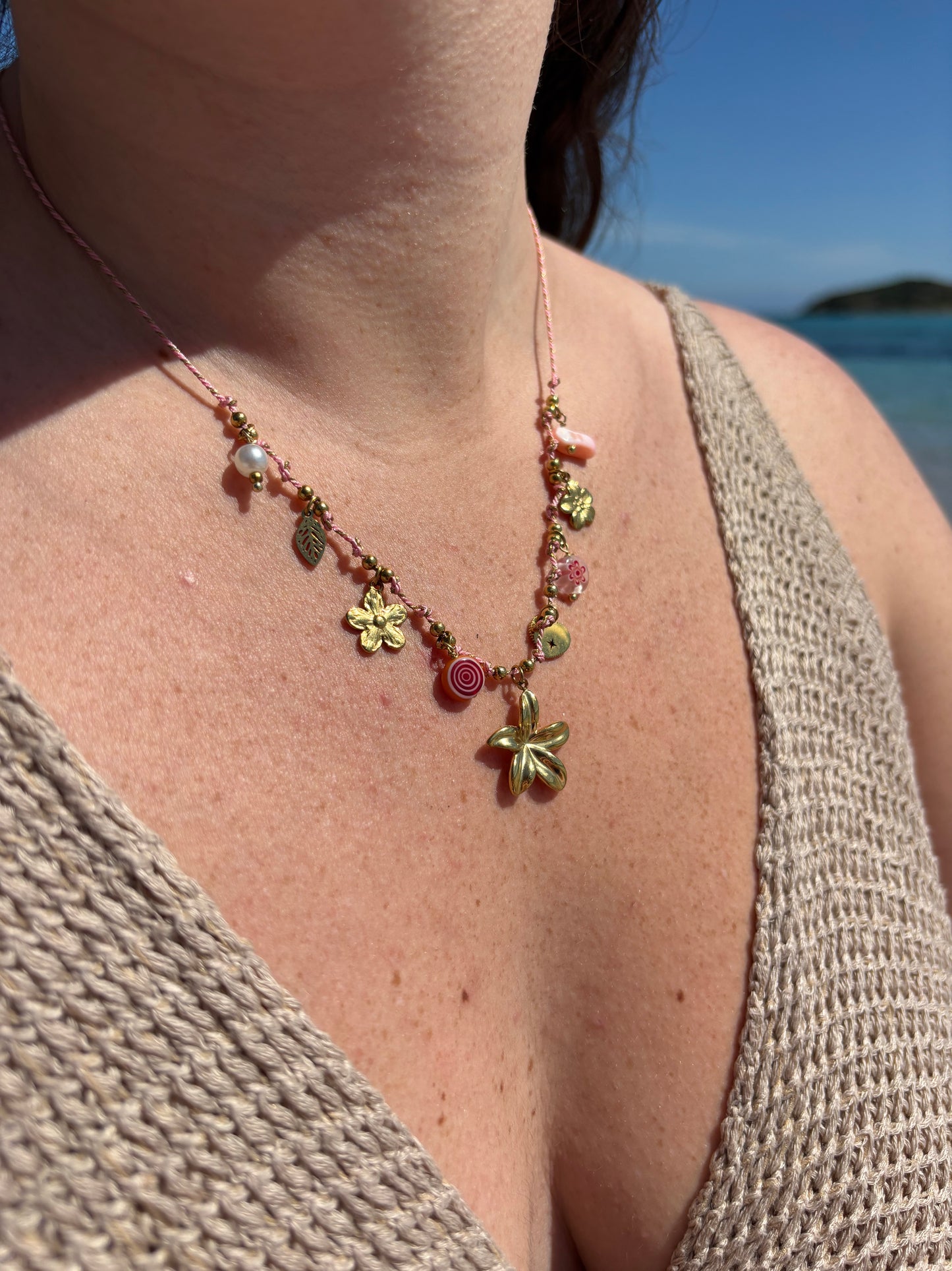 Collier charms VIBES
