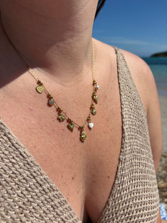 Collier charms VALENTINE