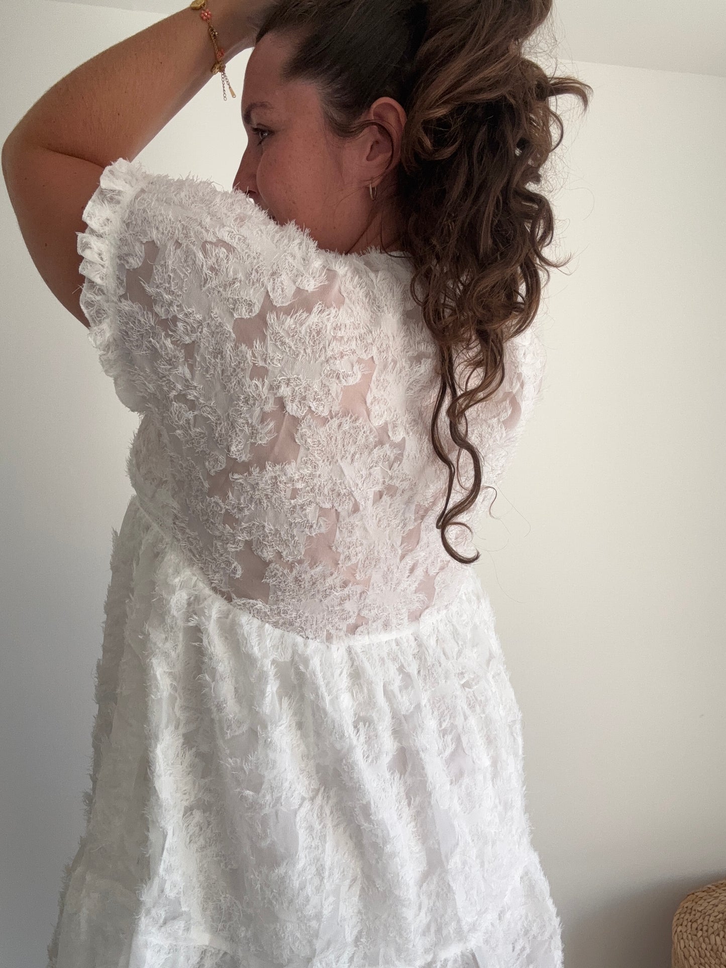 Robe blanche SANTORIN