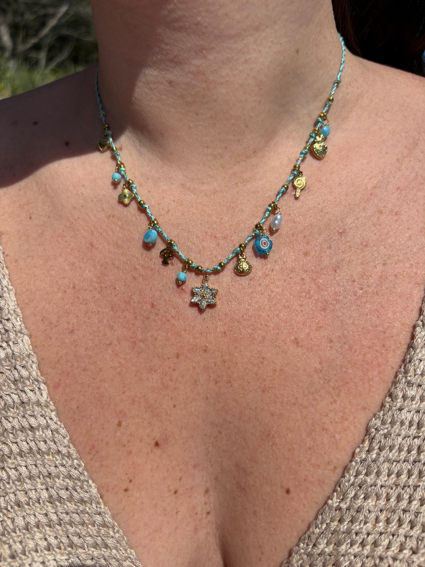 Collier charms AURA