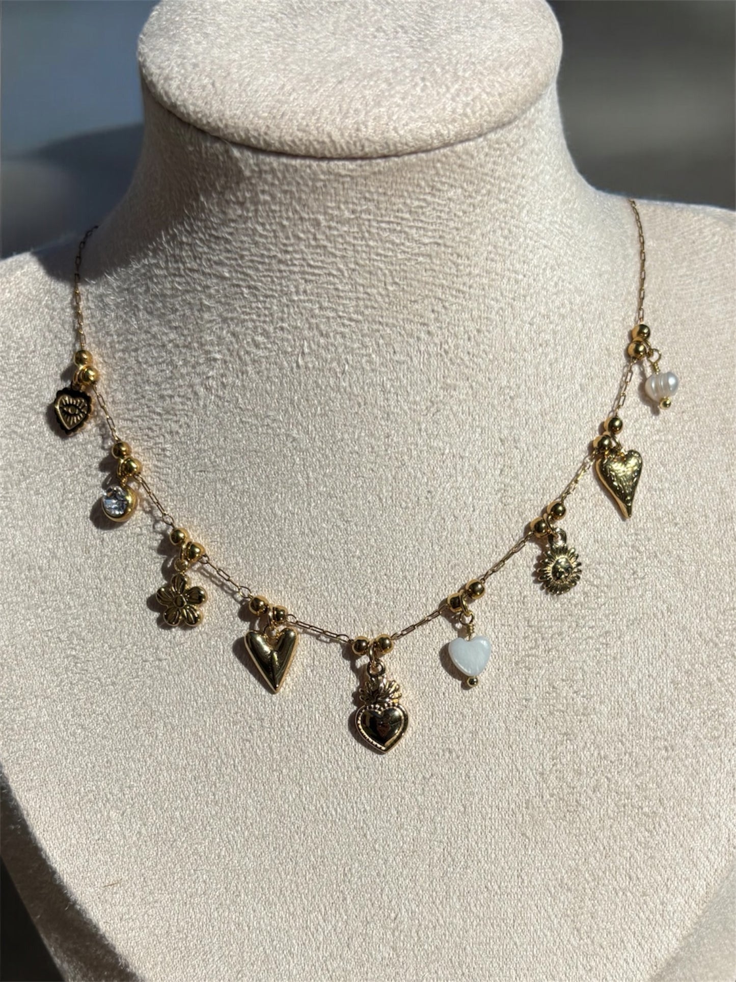 Collier charms VALENTINE