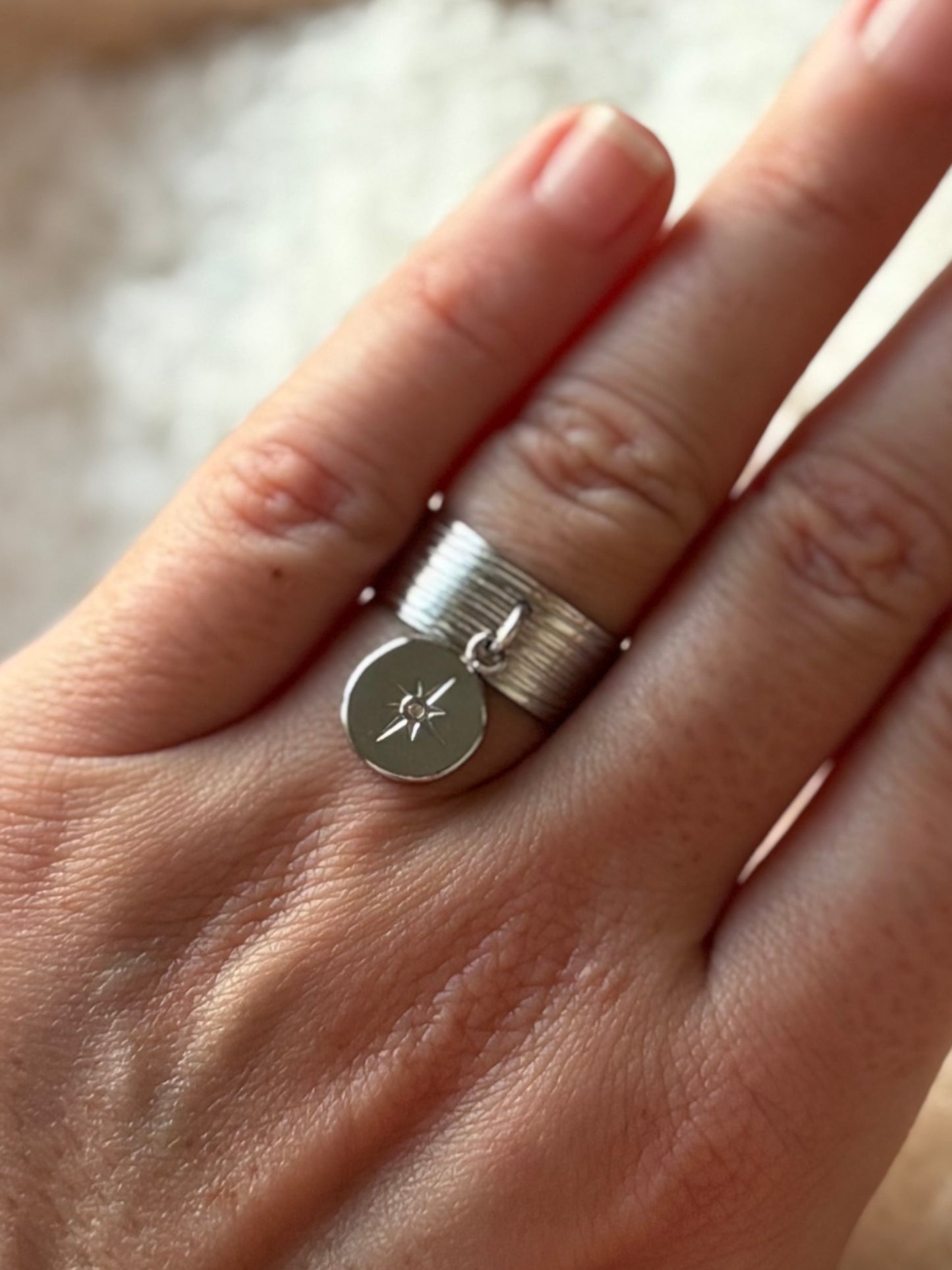 Bague breloque CELESTE