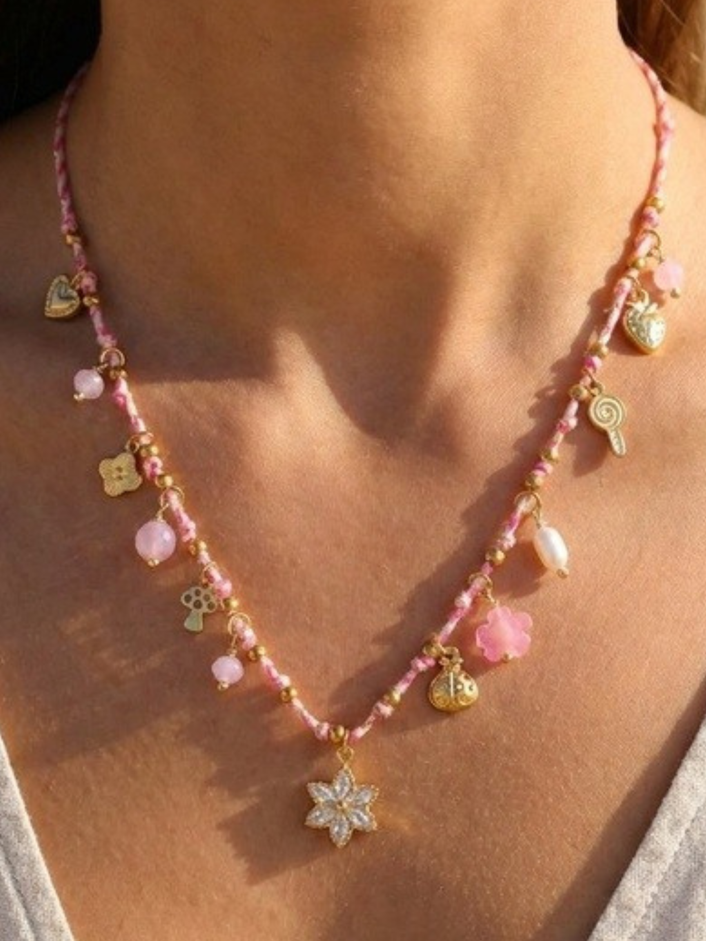 Collier charms AURA
