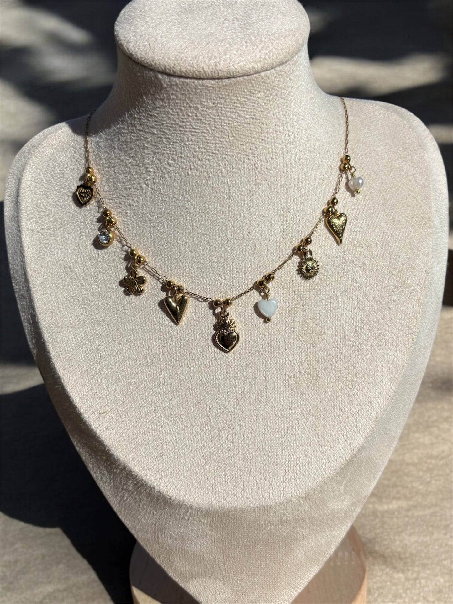 Collier charms VALENTINE