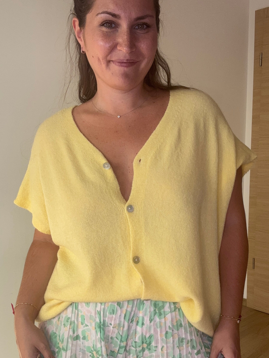 Pull oversize sans manches LUNA