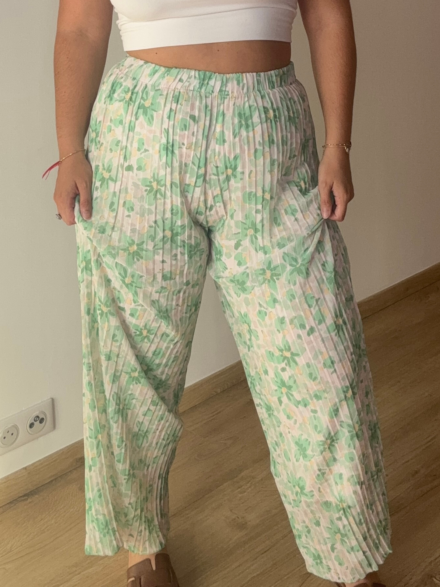 Pantalon plissé EVA (34-48) 🇮🇹