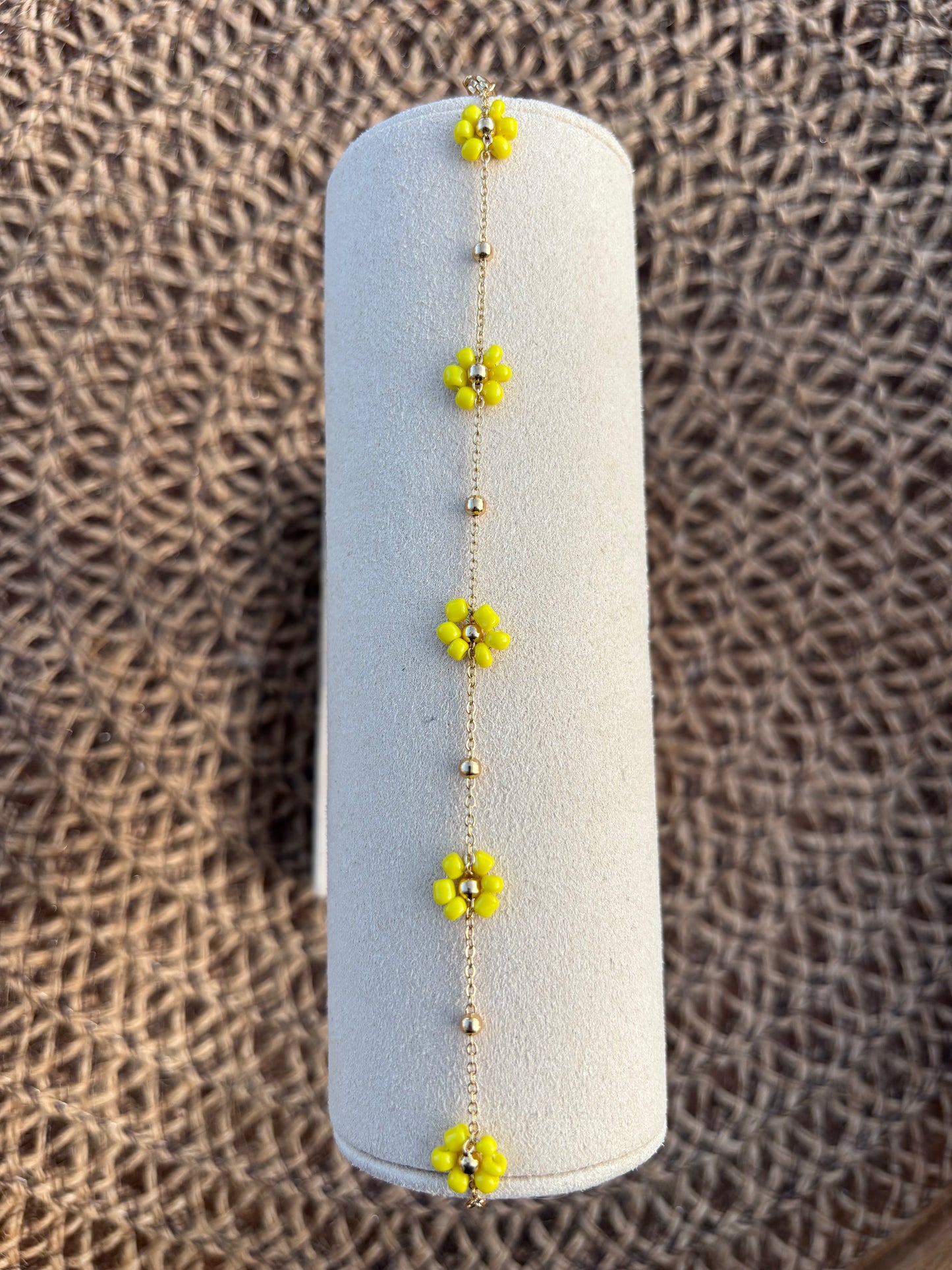 Bracelets fleurs multicolore