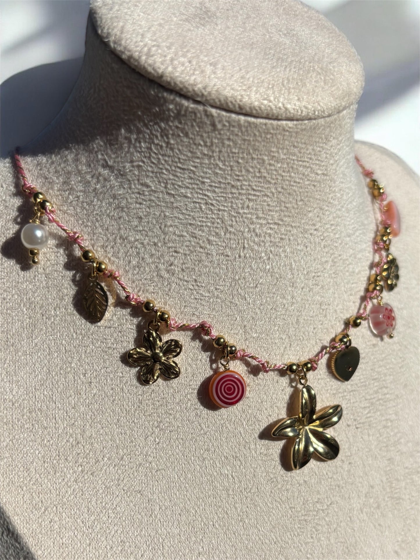 Collier charms VIBES