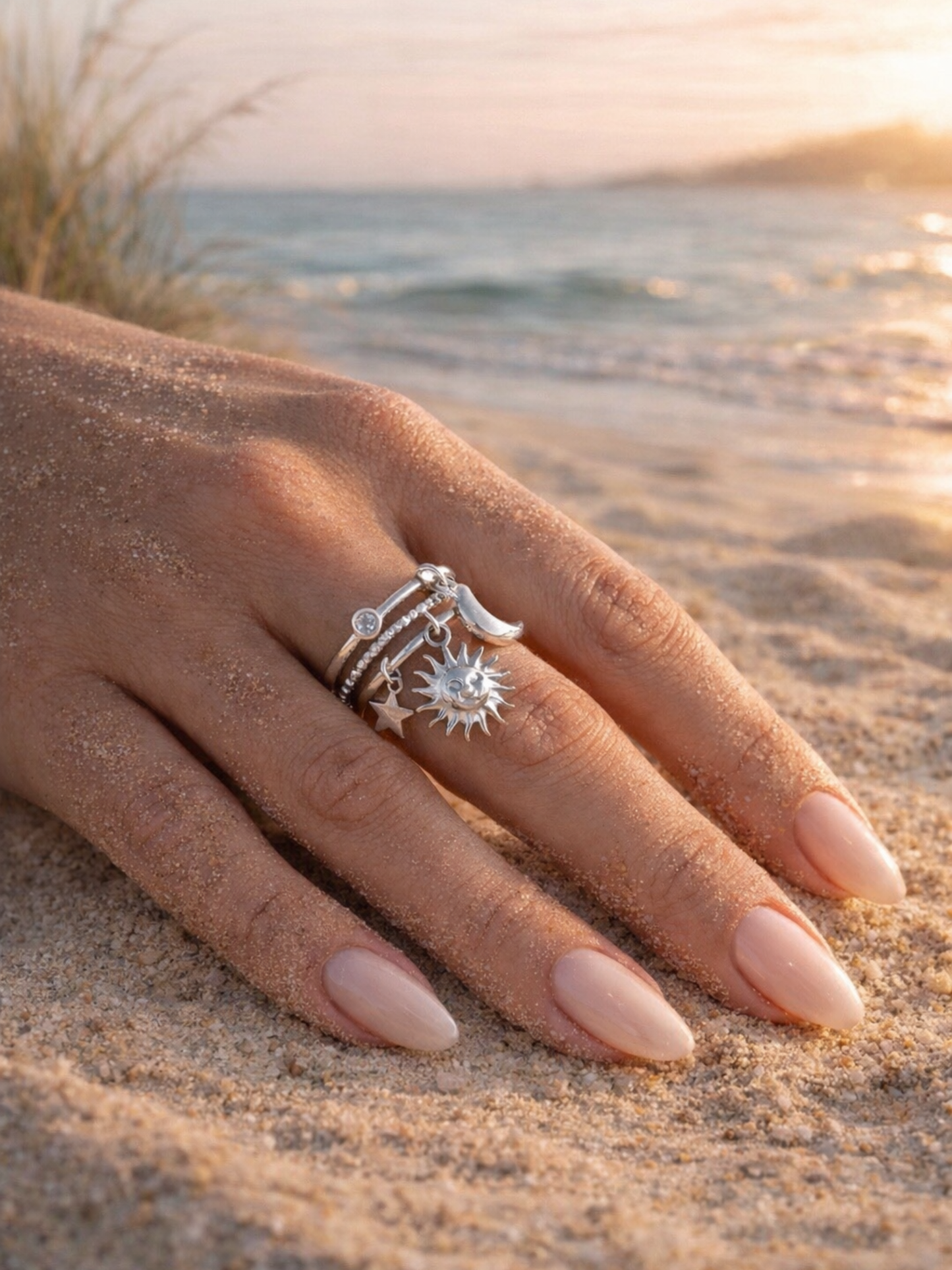 Bague argentée STELLINA